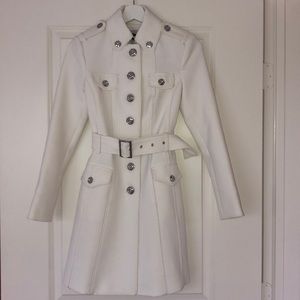 STUNNING $400 white designer coat